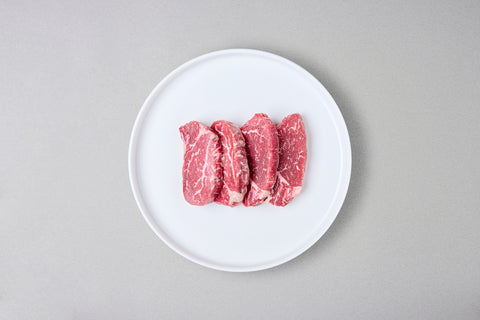 【AUS/冷蔵】ブラックアンガス安心ステーキ(±2cm/200g)