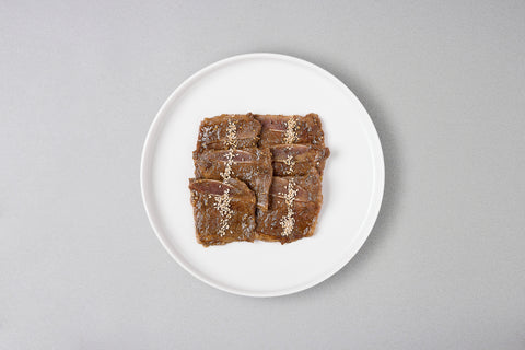 【大蔵金/冷凍】味付けLA フラワーリブ(±8mm/500g)