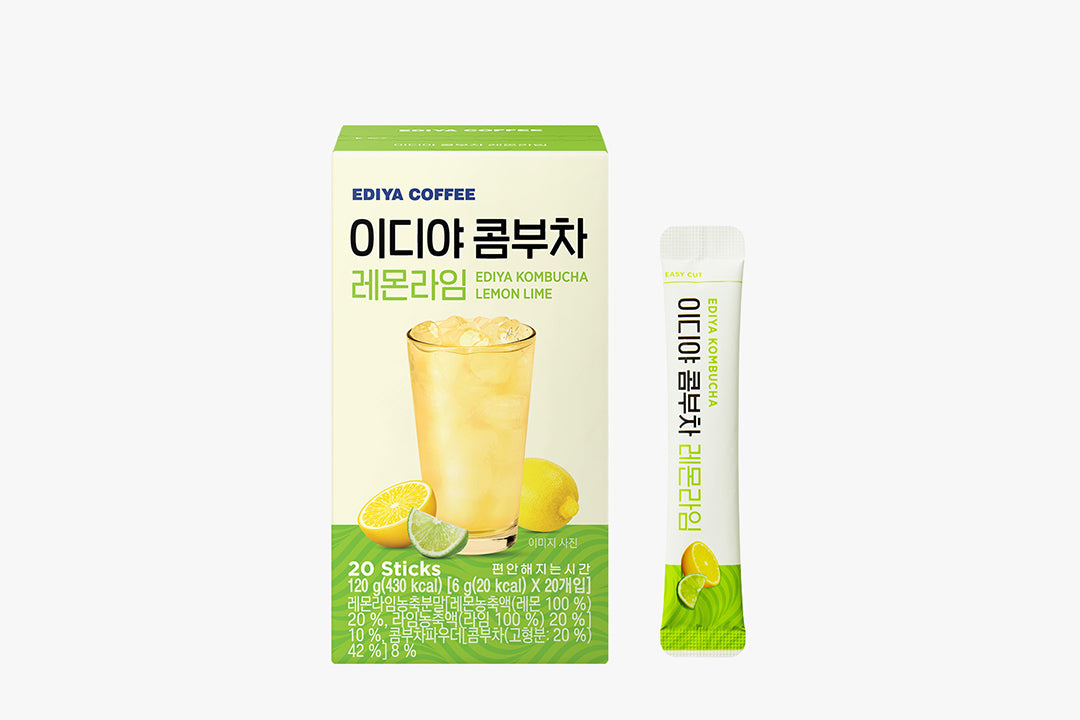 [EDIYA] Ediya Kombucha Lemon Lime (20T) – SUPERMARKET