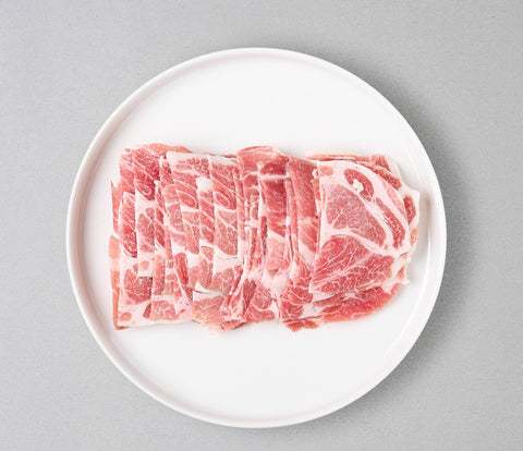 [Selecata/Frozen] Pork Moksal/Pork Collar Grill Thin (±3mm/500g)