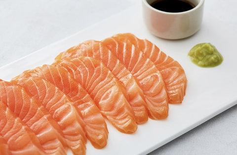 [Lounge][Fresh Fish/냉장] 싱싱한 Aneka Salmon (200g) 와사비, 간장 포함