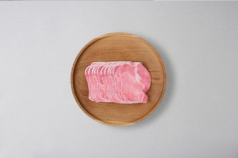 [Selecta/Frozen] Low fat Pork Moksal/Pork Collar Grill Thin (±3mm/500g)