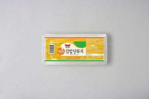[Made in Korea] Korean Pickled Radish Acar Lobak Kuning (Gimbap, Kimbap Danmuji)