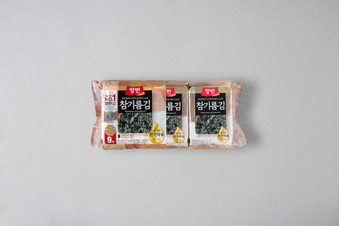 [Made in Korea] Dry and Seasoned Seaweed with Sesami Oil