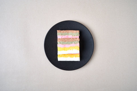 [Korea Dessert] Soft Rainbow Rice Cake (500g)