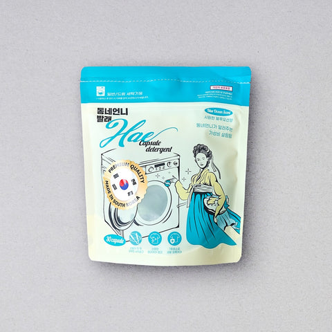 [Made in Korea] Capsule detergent (Blue ocean /30pcs)