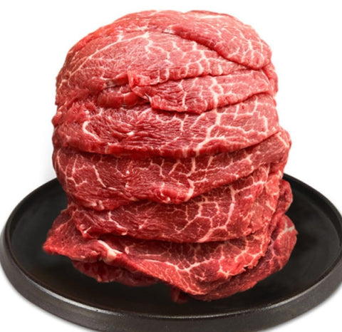 [AUS/Frozen] Wagyu MB 7+ Shabu slice (Chuck tender) (±1.5mm/200g)