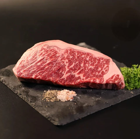 [AUS/Fresh] Wagyu MB 8+ Striploin Grill (±7mm/200g)