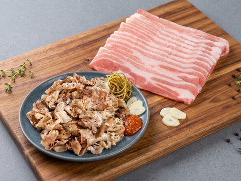 [Bali/Frozen] 'Low-fat' pork belly (3mm/500g)
