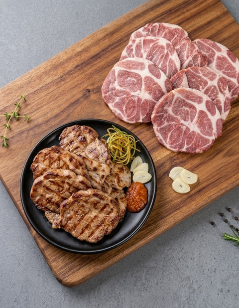[Selecta/냉동] 구이용 목살 (2cm/400g)